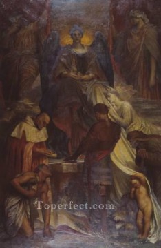 死の法院の象徴主義者ジョージ・フレデリック・ワッツ Oil Paintings